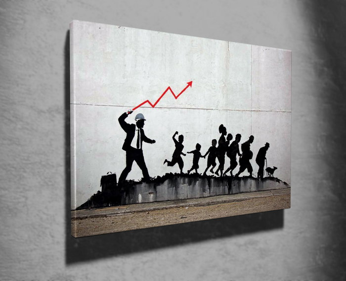 Wallity Banksy WY30 (50 x 70 cm) Wallity Banksy WY30 (50 x 70 cm)